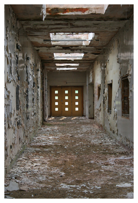 a hallway to decay