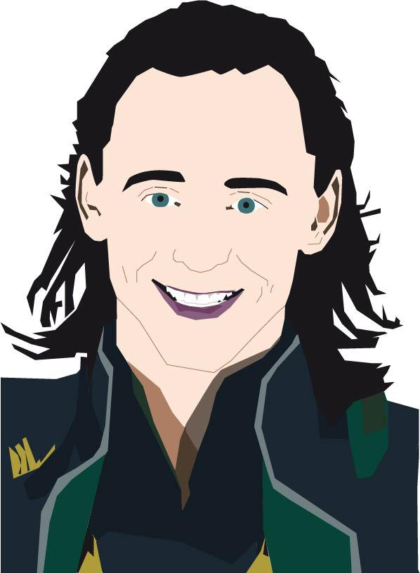 Loki's smile by saraiwannabeme on DeviantArt