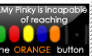 Guitar Hero- Orange Button