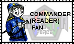 Commander Reader Love Stamp by veekaizhanez