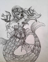 Gothic mermaid