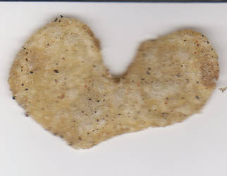 potato chip heart