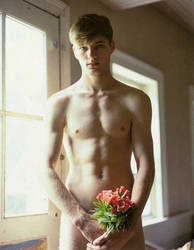 ! Twink w Flowers Sexy boy 02412