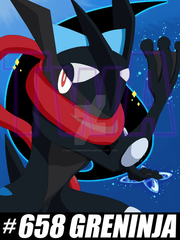 Shiny Greninja by WrenShimmamora on DeviantArt