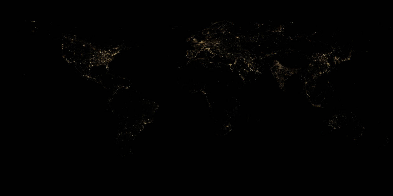 Light Rough Map Earth Lights texture map by wdawdawdwdaw on DeviantArt