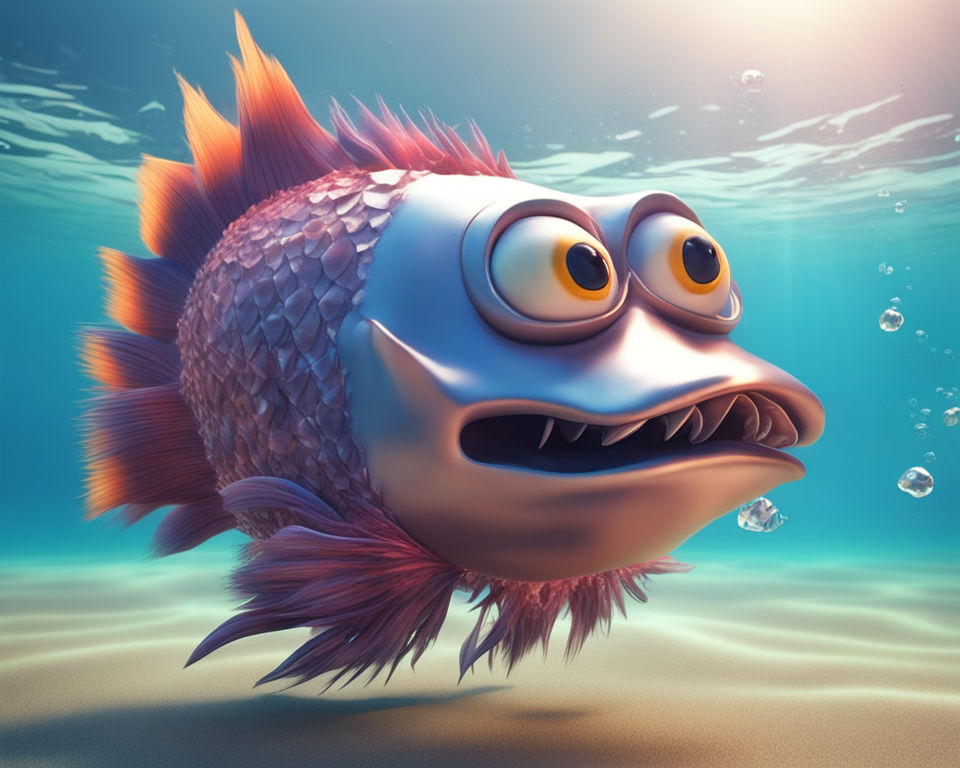 Weird looking Fish #4 by ColdGloom on DeviantArt