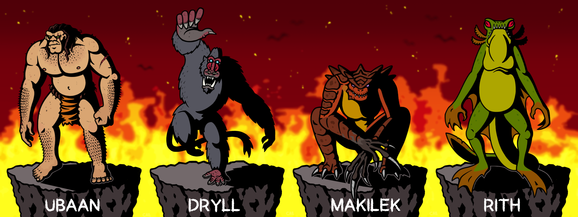 Fire Races Myth Age of Fire Races by DinoHunter2 on DeviantArt