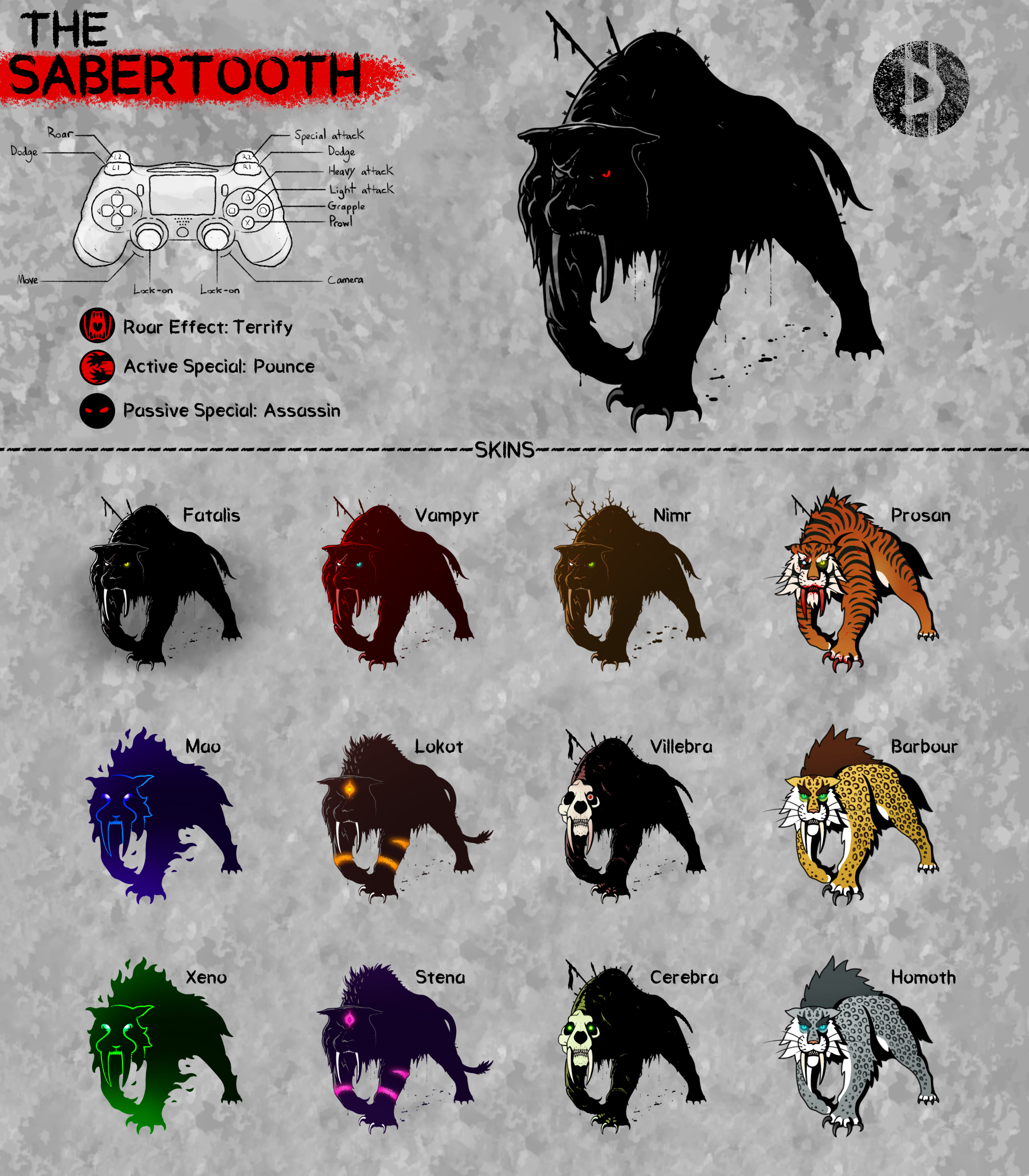 Grumpy Sabertooth The Sabertooth by DinoHunter2 on DeviantArt