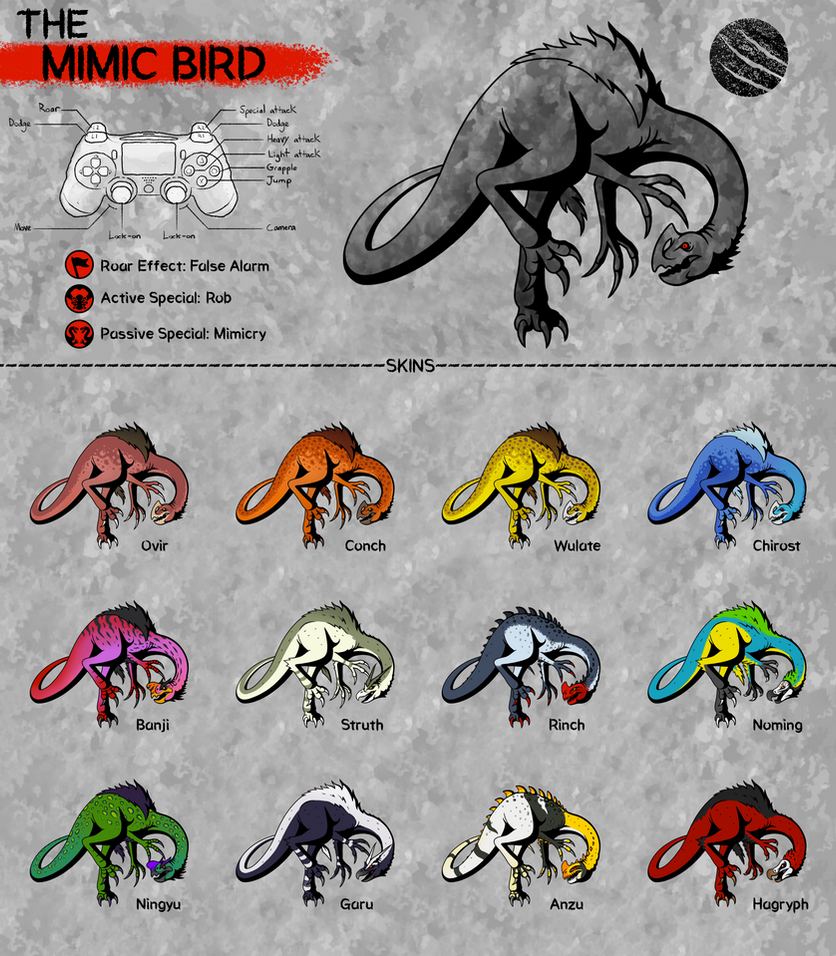 The Mimic Bird by DinoHunter2 on DeviantArt