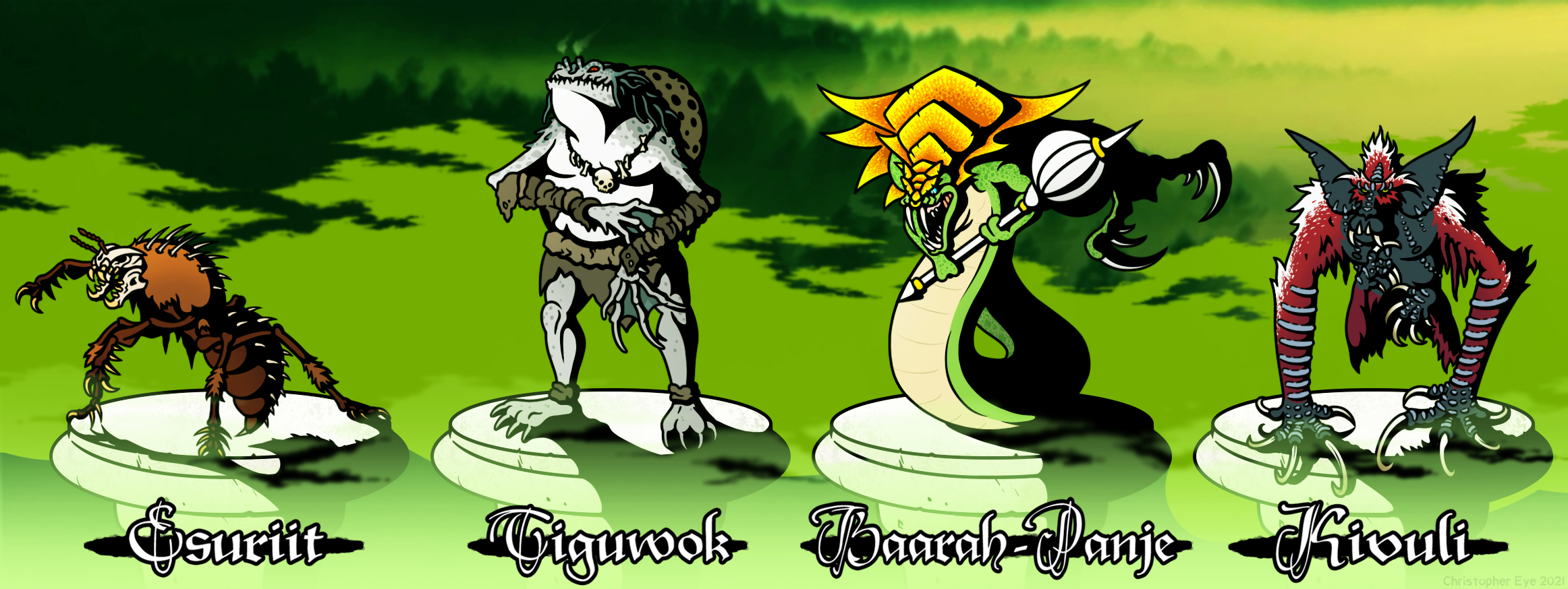 Age of Aether Playable Races by DinoHunter2 on DeviantArt