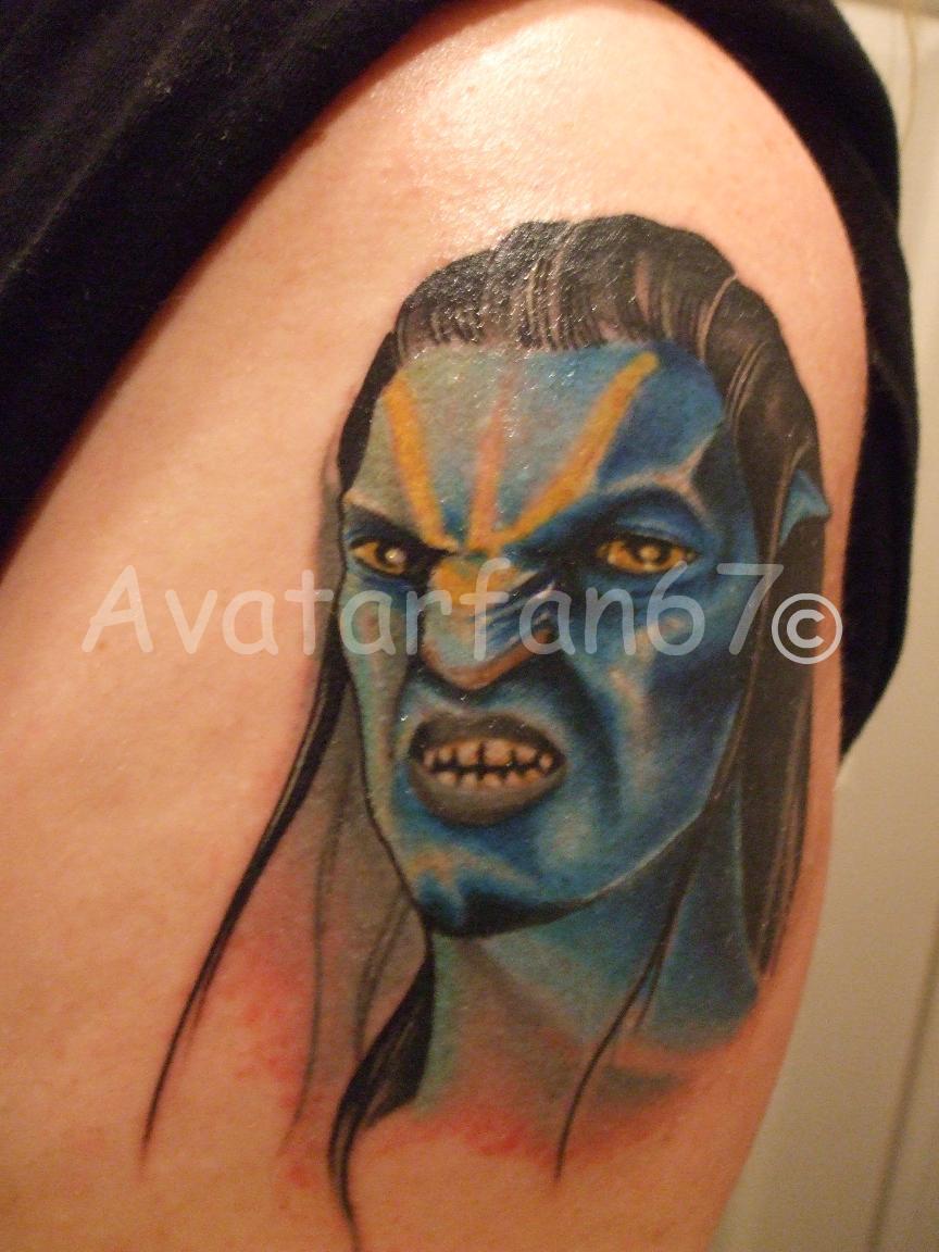 Avatar Jake Sully Tattoo in COLOR by RockerMissTammy on DeviantArt