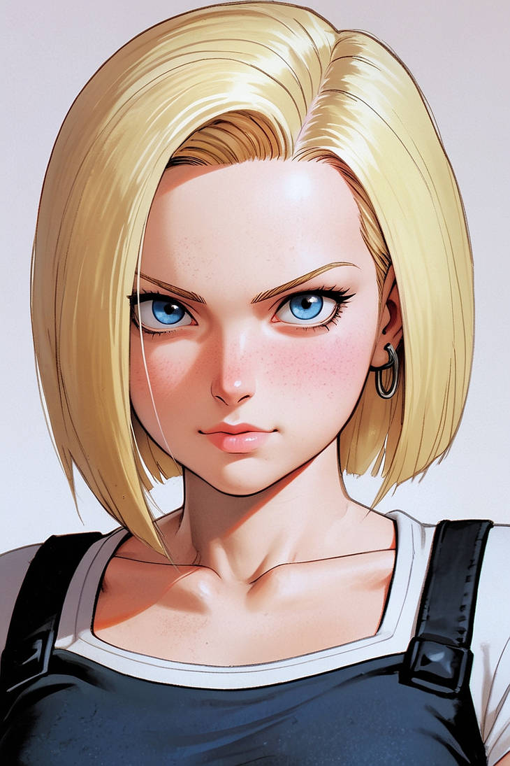 Android 18 Text Android 18 by HeimDaLL11 on DeviantArt
