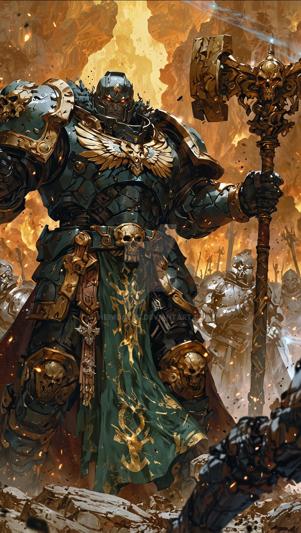 Chapter Master - Warhammer 40K by HeimDaLL11 on DeviantArt