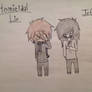 Homicidal Liu and Jeff the Killer chibis