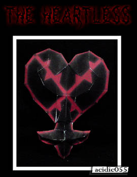 Heartless logo Papercraft