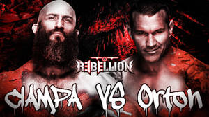 REBELLION PPV CUSTOM MATCH CARD BY KINGSTRONGSTYLE