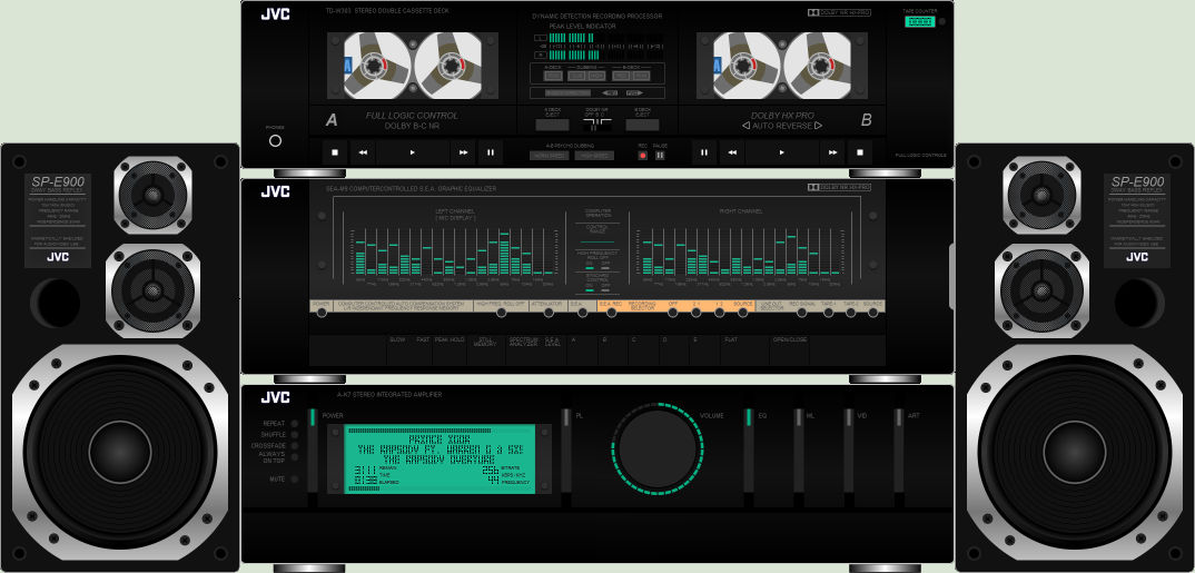 Winamp Skin Tutorial Deviantart The biggest Winamp skin on earth by ariszlo on DeviantArt