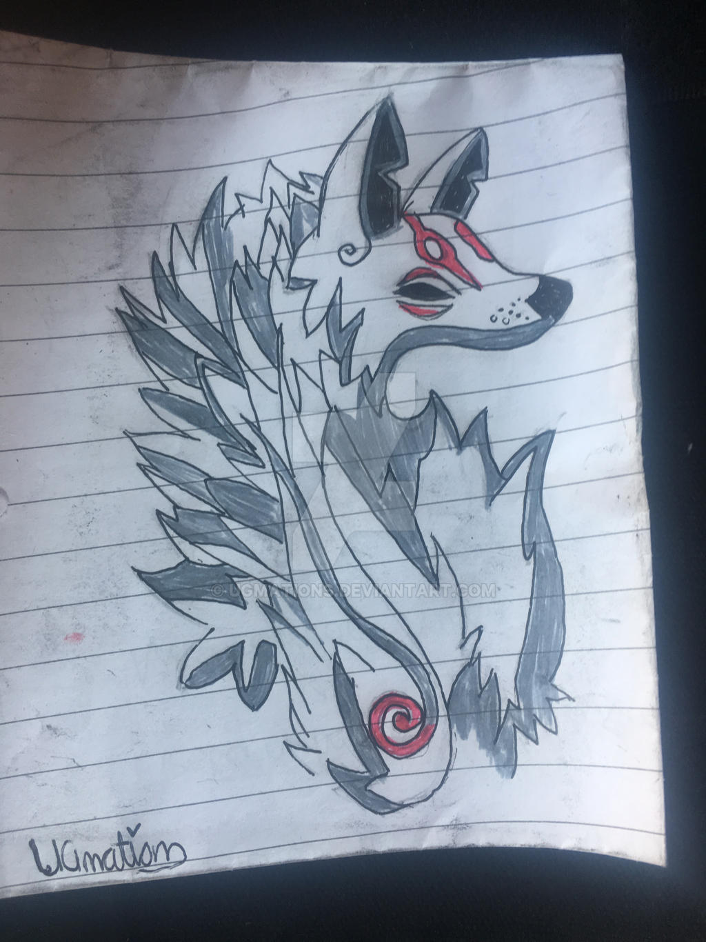 okami drawing by UGmations on DeviantArt