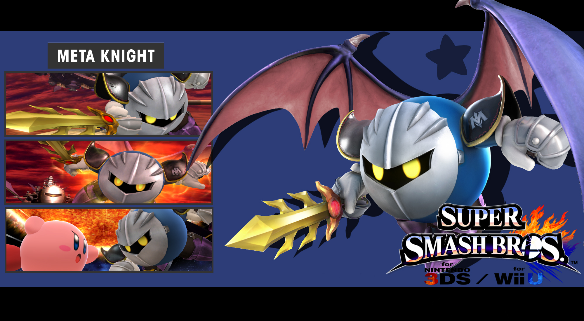Super Smash Bros 4 Meta Knight