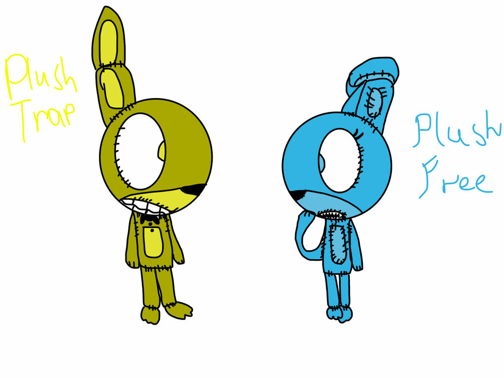 Plush free meets plush trap (FNaF 4) by allyterry1002 on DeviantArt