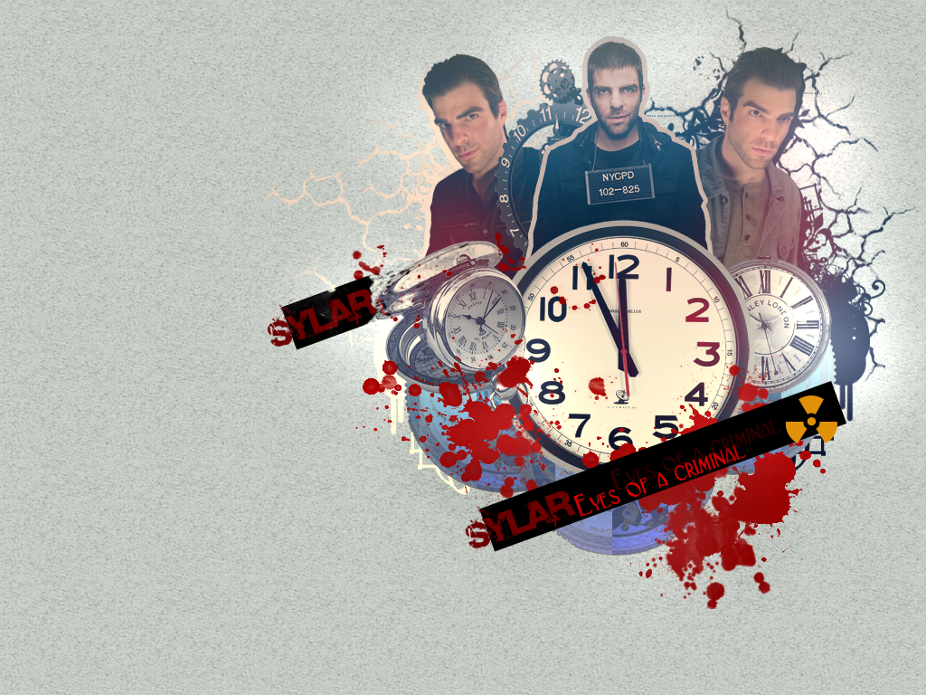 Sylar Zachary Quinto Wall