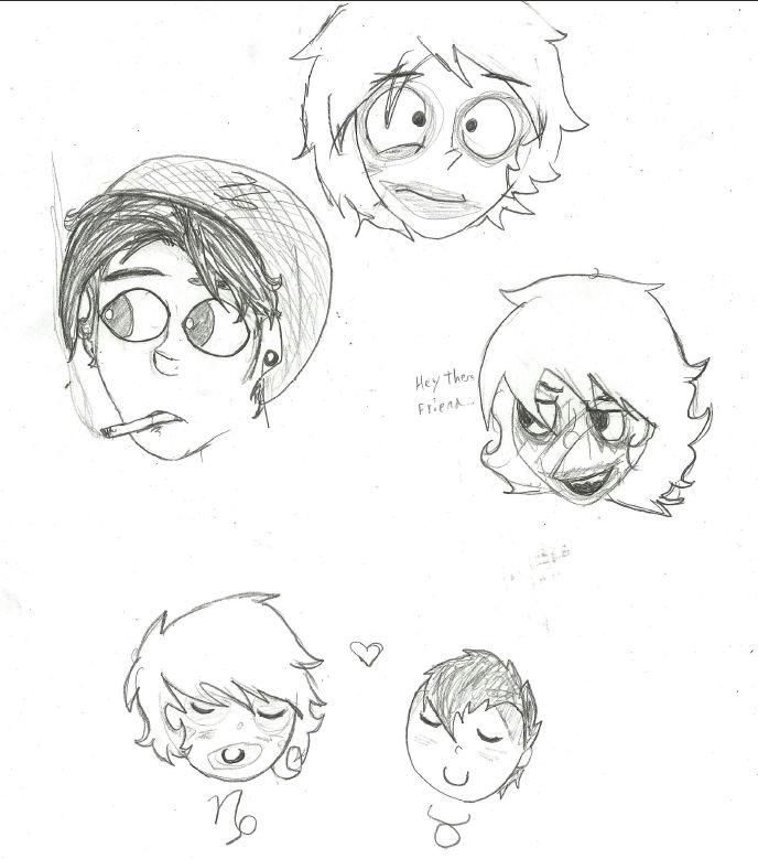 different doodle styles by geeandmikey22 on DeviantArt