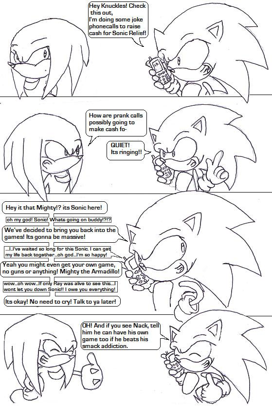 SSMB Sonic Relief 2009 entry by supersonikku