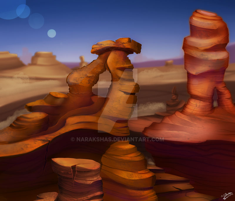 Red Rocks Dnd Red Rocks by Narakshas on DeviantArt