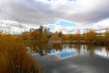 Carson River at Fort Churchill