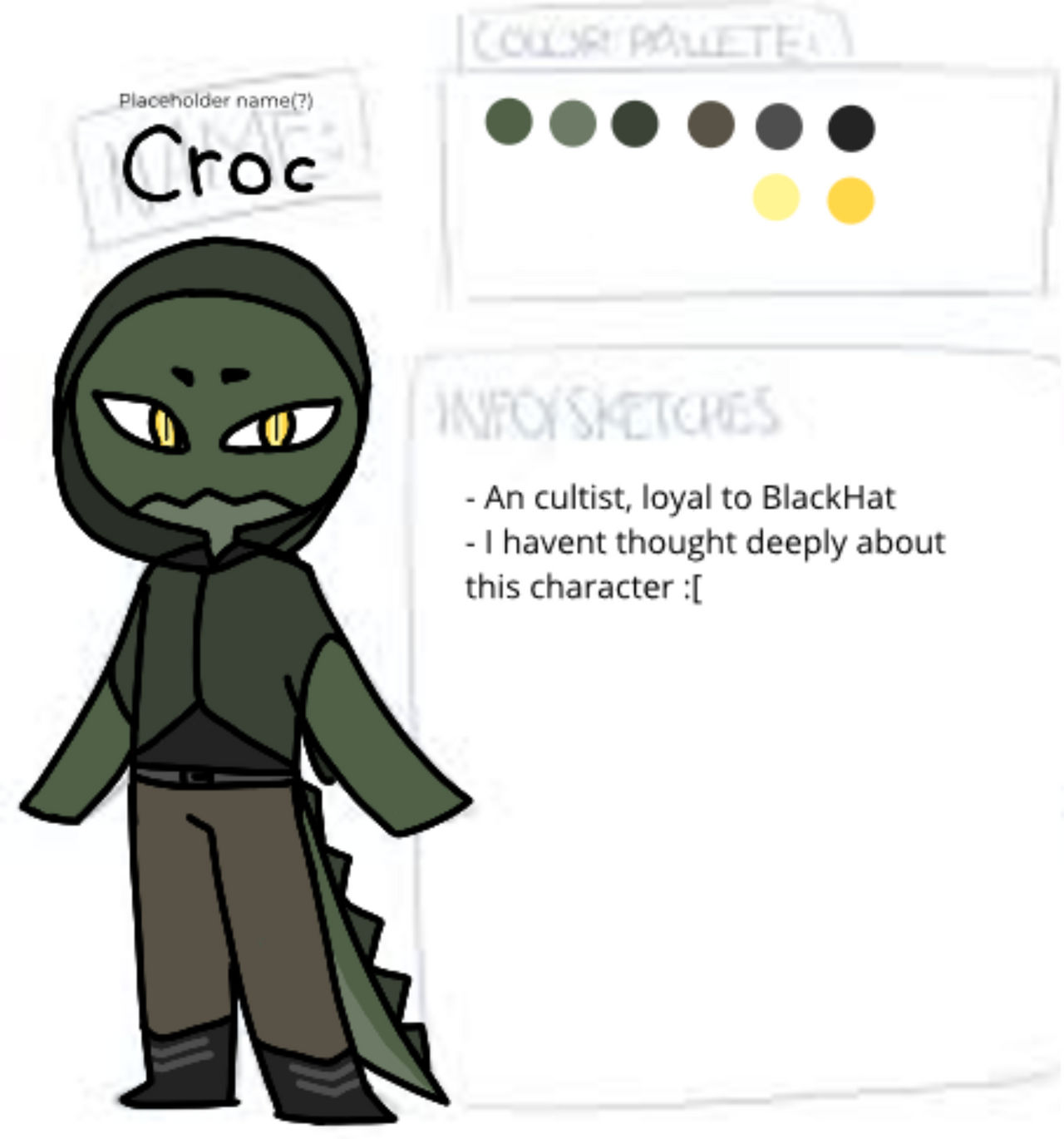 Sprunki OC Croc by ilove1337 on DeviantArt