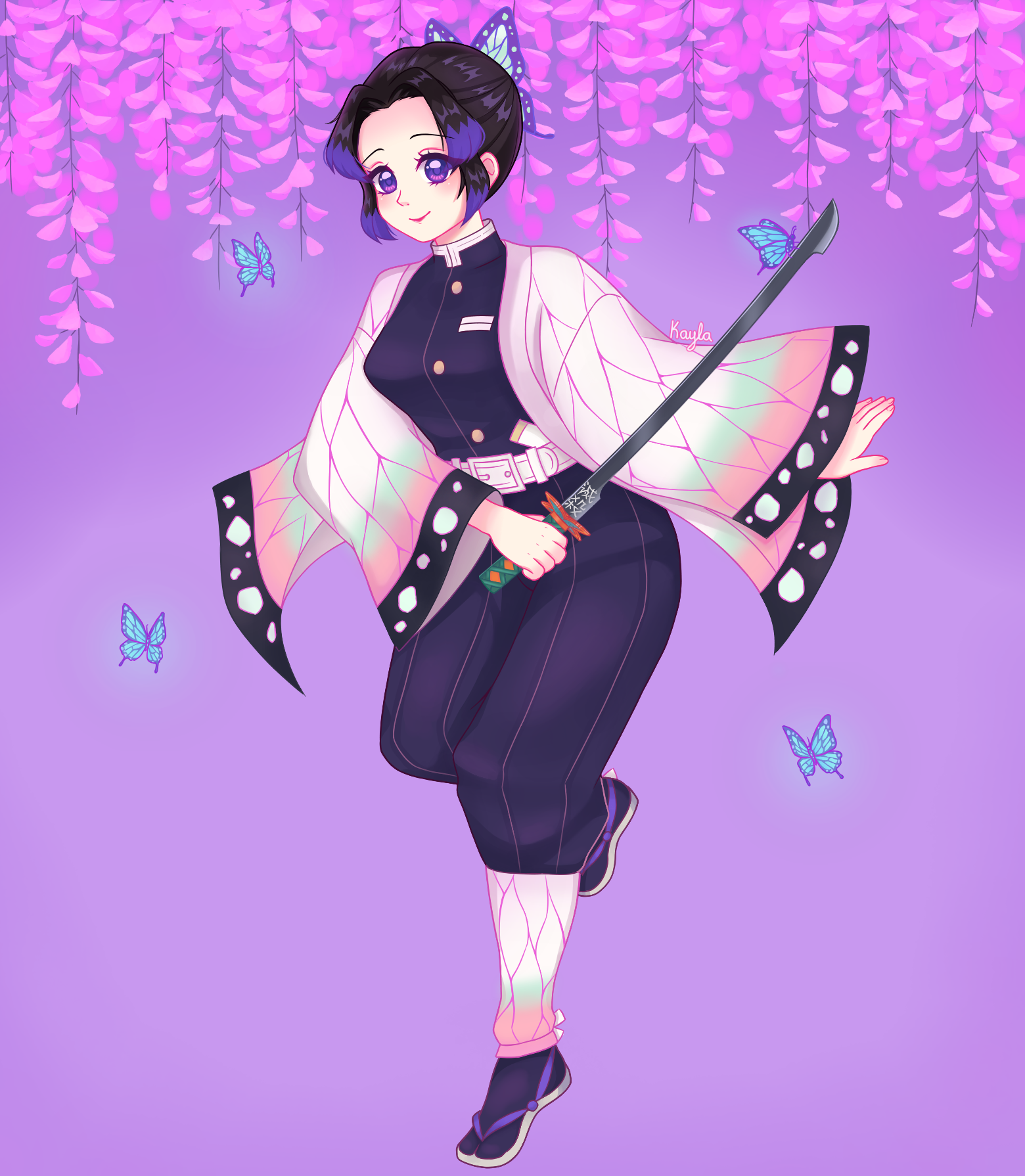 Shinobu Kochou Demon Slayer By Kayla Lune On Deviantart Shinobu Kochou Demon Slayer By Kayla Lune On Deviantart