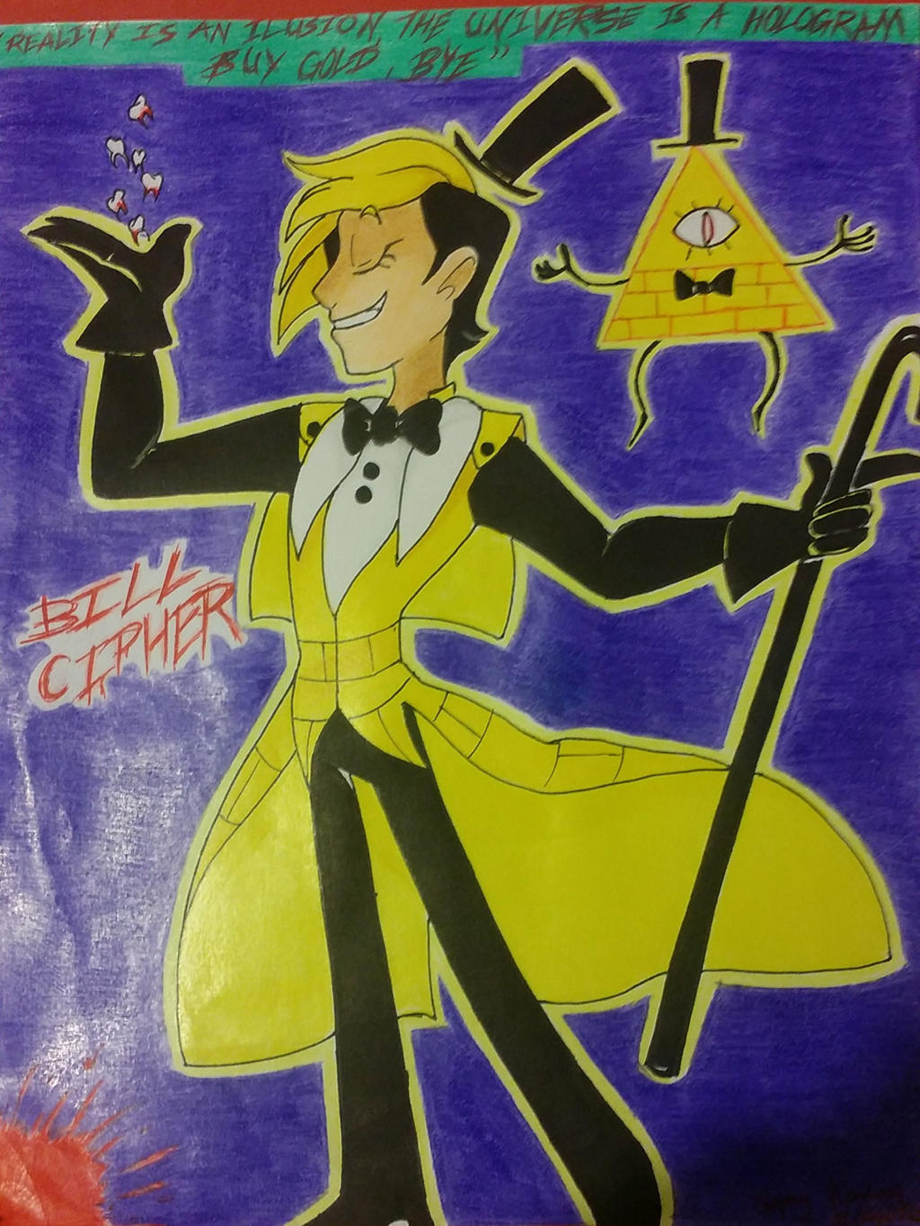 Bill Cipher Fanart Fanart finished By DragonGoddess7 On DeviantArt bill-cipher-fanart-fanart-finished-by-dragongoddess7-on-deviantart