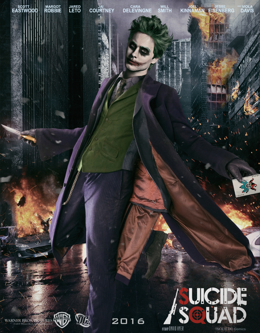 Early concept art of the Joker for Suicide Squad movie : r/DC_Cinematic