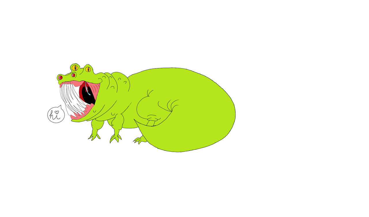 Tiitty Monster Just a thicc cute monster by demonkitty-demina on DeviantArt