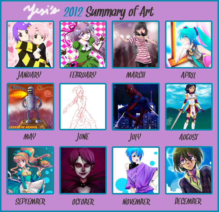 2012 Summary of Art