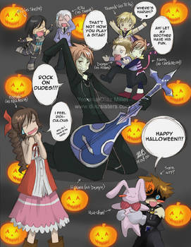 KH2 n Ouran: Happy Halloween