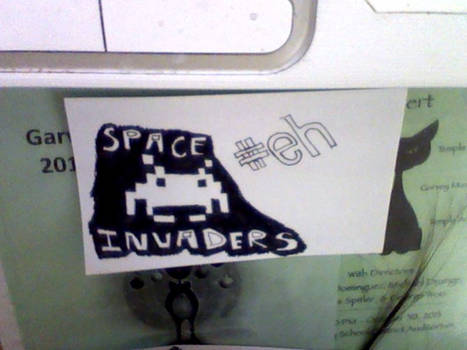 Space Invaders Pen Thingy Inky Drawing Thing