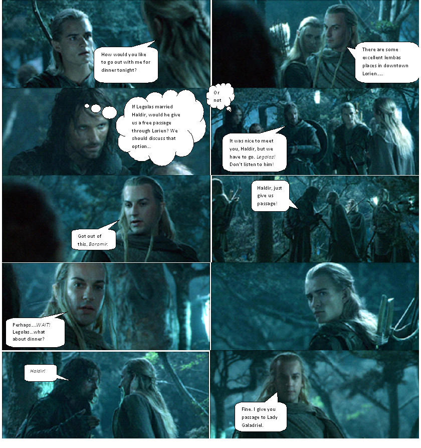 Lord of the Rings Comic 2 by ashantiwolfrider on DeviantArt