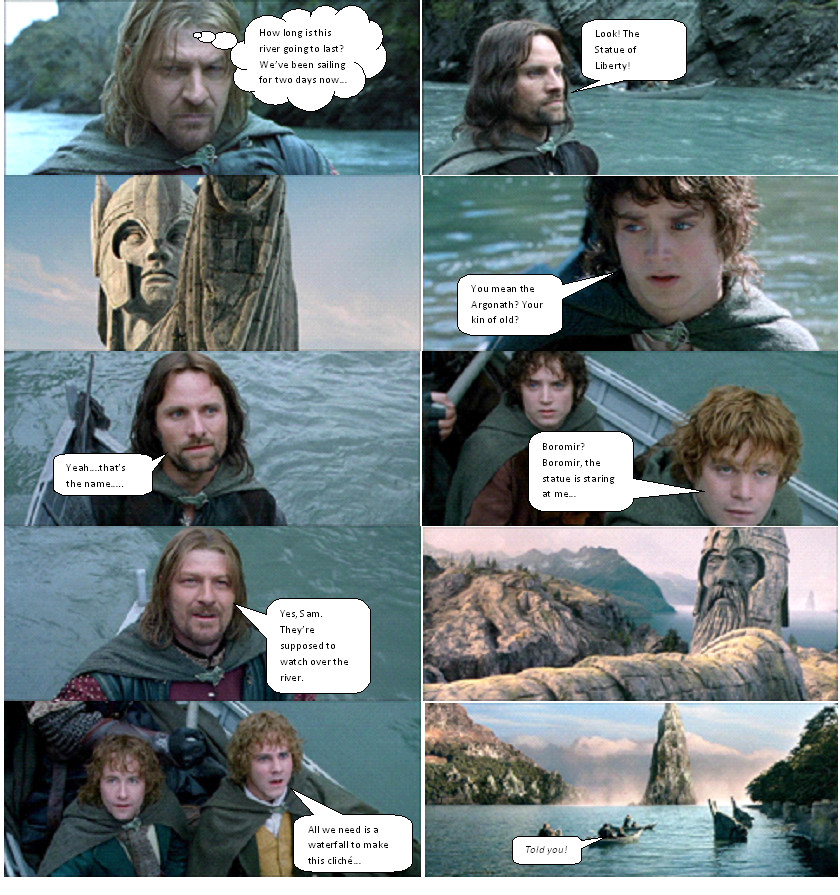 Lord of the Rings Comic 4