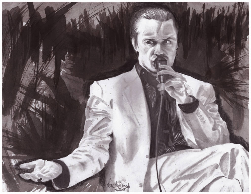 Mr. Patton Mike Patton portrait by CORALINEVONDOOM on DeviantArt