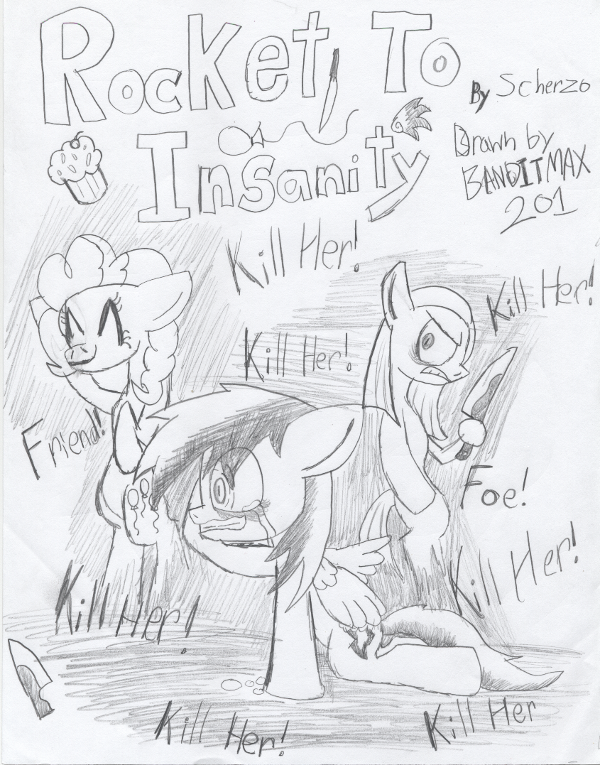 Rocket to Insanity Cover 2