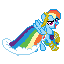 Ponymon: Rainbow Dash - Gala Dress