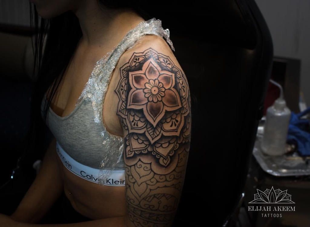 Mandala Half Sleeve