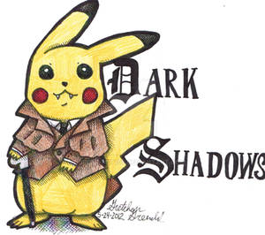 A Dark Shadows Pikachu