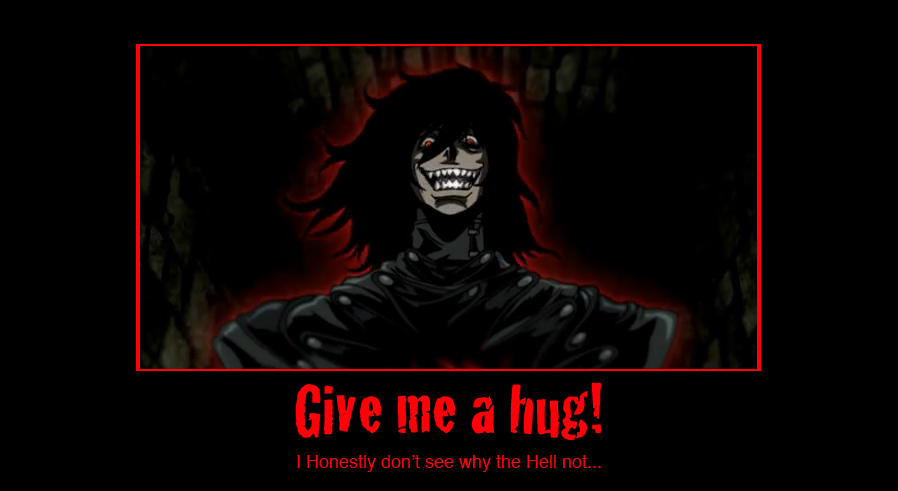 motivational Poster Alucard