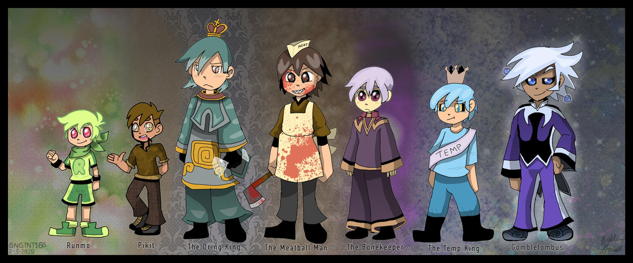 Runmo Character Little Runmo crew humanized by GNGTNT105 on DeviantArt