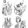 Hellboy sketches