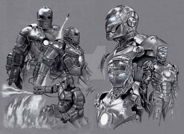 Iron Man Mark I and II Armour