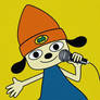 Scarily Accurate PaRappa The Rapper AI image