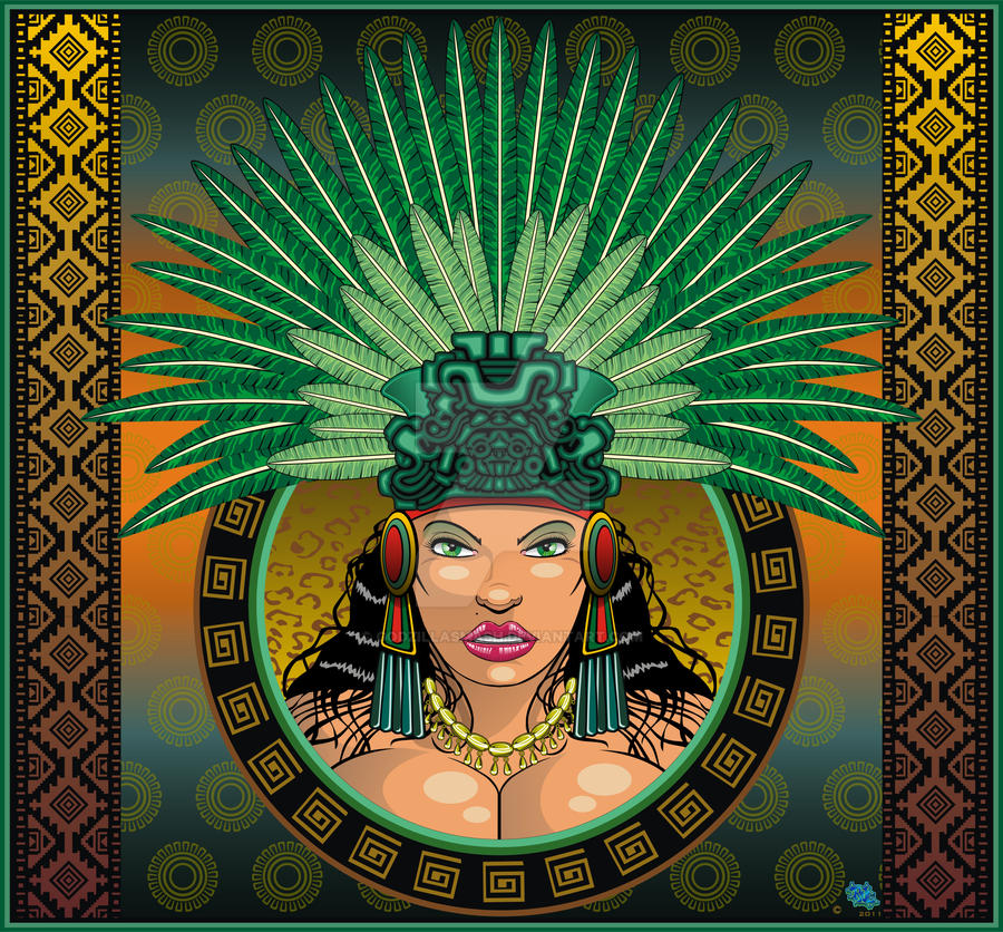 Aztec Queenz Aztec Queen poster by godzillasmash on DeviantArt